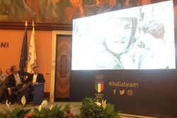 Proiezione durante la presentazione di