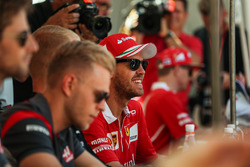 Sebastian Vettel, Ferrari at the fans autograph session