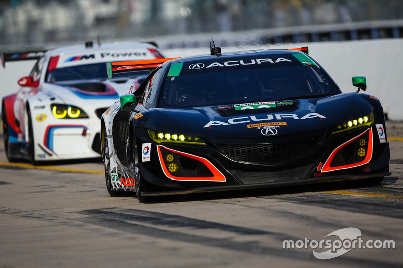 #86 Michael Shank Racing Acura NSX: Oswaldo Negri Jr., Jeff Segal, Tom Dyer