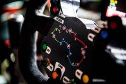 Steering wheel of James Courtney, Holden Racing Team