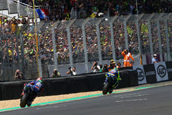 Valentino Rossi, Yamaha Factory Racing; Maverick Viñales, Yamaha Factory Racing