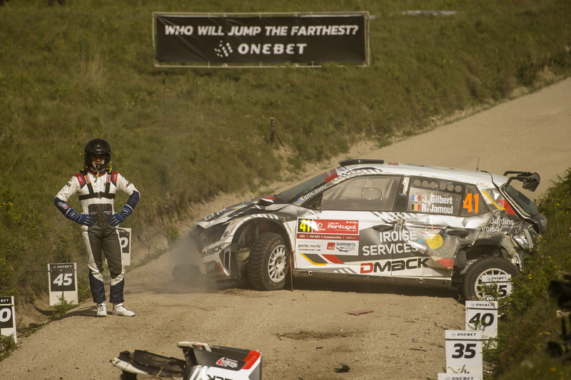 После аварии: Кантен Жильбер, Škoda Fabia R5