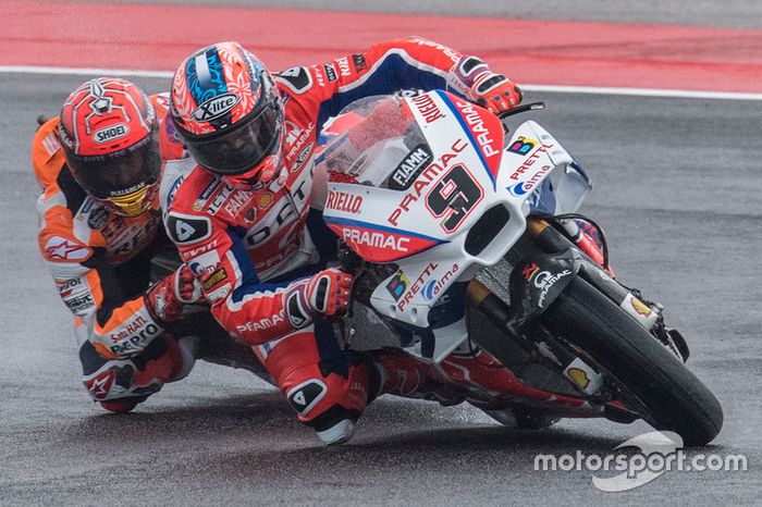 Danilo Petrucci y Marc Márquez