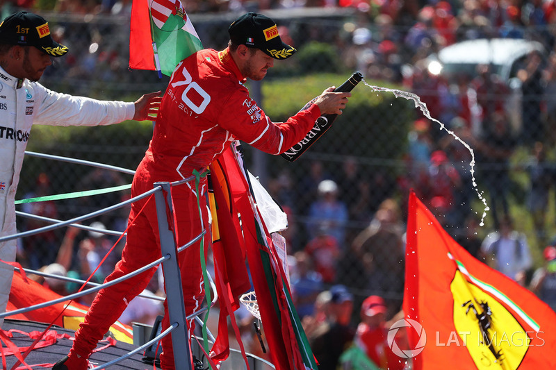 Sebastian Vettel de momento solo puede regalar podios a su afición en su circuito. ¿Llegará la victoria algún día? Allí ganó con dos equipos diferentes, pero nunca de rojo