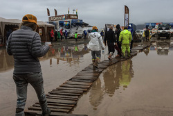 Des inondations dans le bivouac d'Oruro