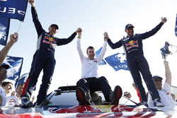 Winners Stéphane Peterhansel, Jean-Paul Cottret, Peugeot Sport with Bruno Famin