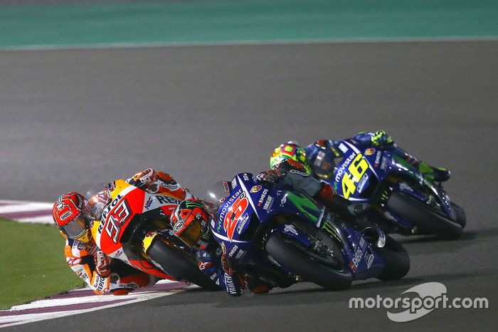 El duelo en pista entre Márquez y Viñales aún no se ha visto este año