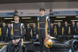 Foto de grupo Techeetah team, Jean-Eric Vergne y Esteban Gutiérrez