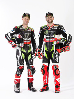 Jonathan Rea, Kawasaki Racing; Tom Sykes, Kawasaki Racing