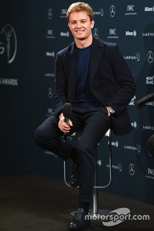<b>Nico Rosberg</b> at Premios Laureus World Sports - Fórmula 1 Fotos