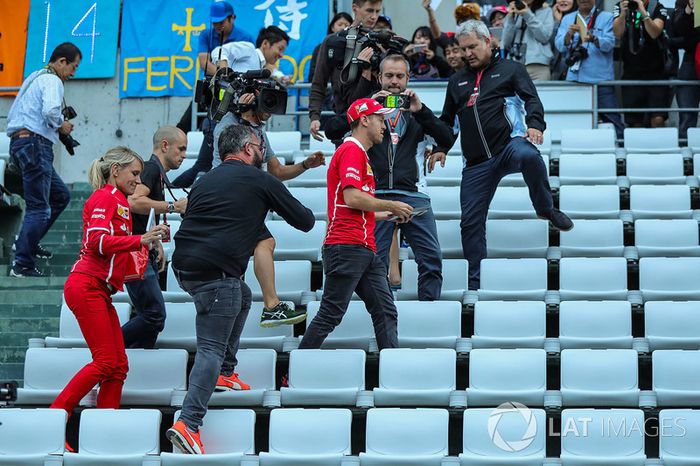 Sebastian Vettel, Ferrari and fans