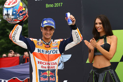 Podium: second place Dani Pedrosa, Repsol Honda Team