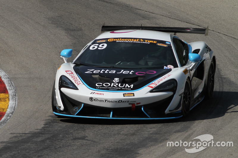 #69 McLaren GT4: Jesse Lazare, Chris Green