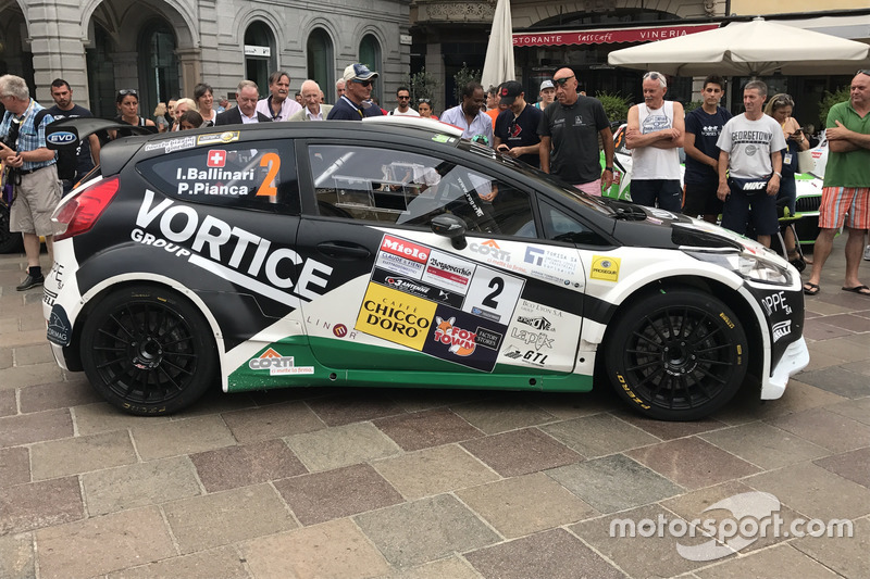 Ivan Ballinari, Paolo Pianca, Ford Fiesta R5, Lugano Racing Team