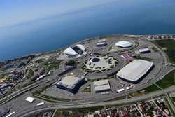 Sochi Autodrom aus der Vogelperspektive