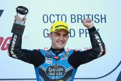 Podium: race winner Aron Canet, Estrella Galicia 0,0