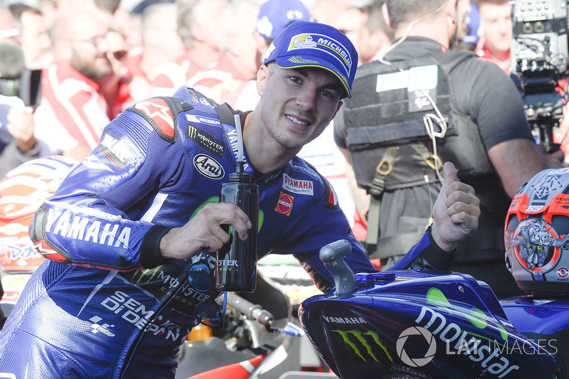 Second place Maverick Viñales, Yamaha Factory Racing