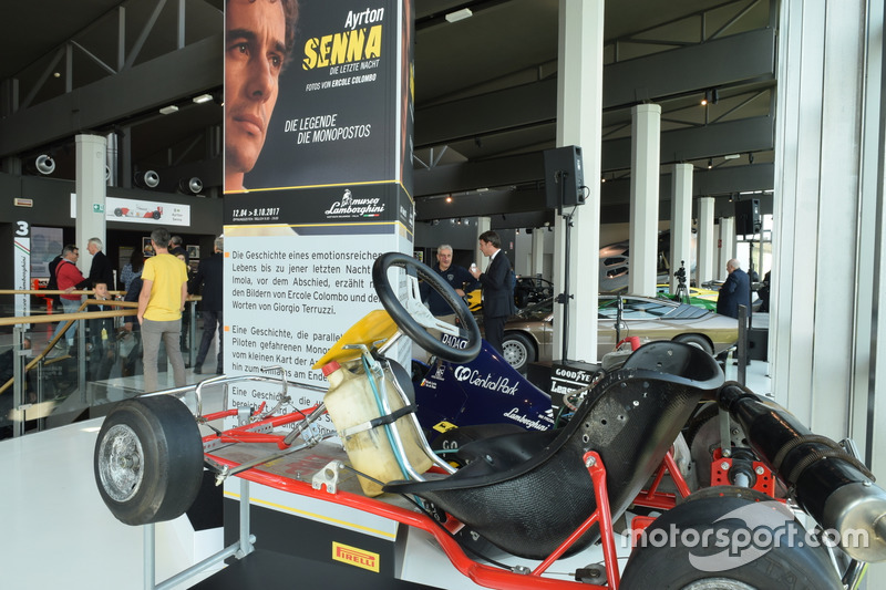 Il kart di Ayrton Senna