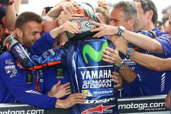 El ganador Maverick Viñales, Yamaha Factory Racing