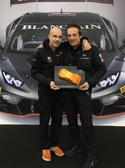 Armando Donazzan, presidente di Orange1 Racing, e Tancredi Pagiaro, titolare e team principal di Laz