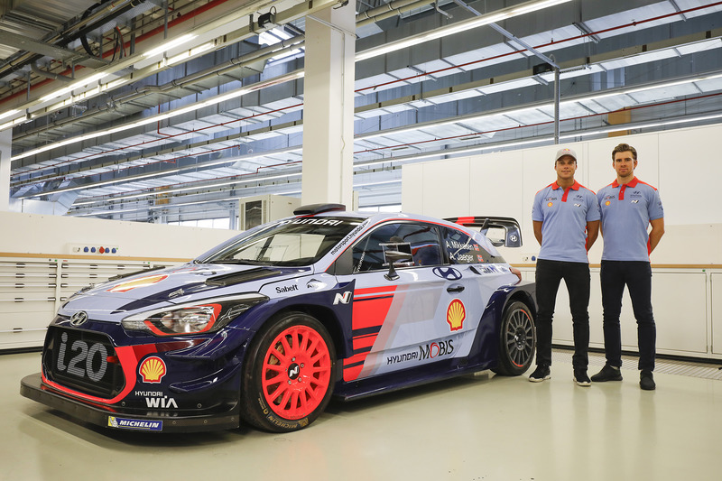 Andreas Mikkelsen y Anders Jäger, Hyundai Motorsport