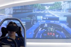 Sébastien Buemi, action VR Experience