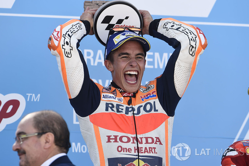 Podium: Pemenang balapan, Marc Marquez, Repsol Honda Team