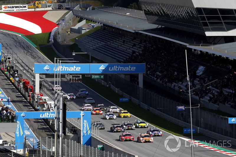 Start zum Rennen 1 der DTM 2017 am Spielberg-Wochenende