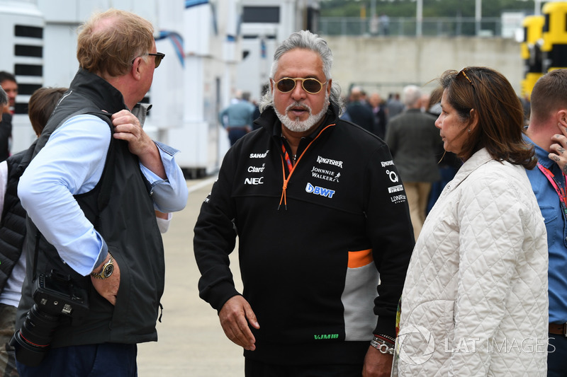 Dr. Vijay Mallya, dueño de Sahara Force India Formula One Team