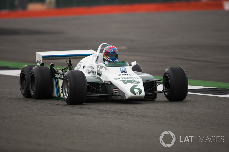 Paul di Resta, 1982 Williams FW08B Cosworth, 6 tekerlekli F1
