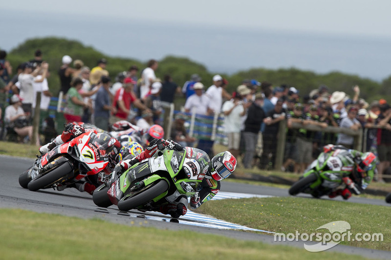 Jonathan Rea, Kawasaki Racing, vainqueur à Phillip Island, 2015