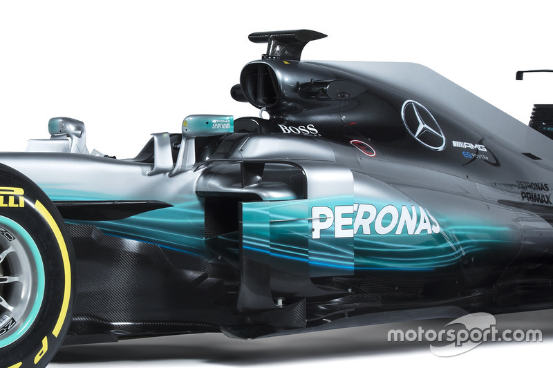 Mercedes AMG F1 W08 detail