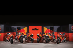 All KTM bikes at the MotoGP series