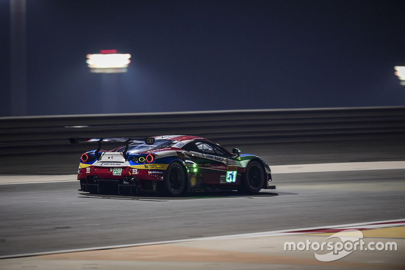 #51 AF Corse Ferrari 488 GTE: Gianmaria Bruni, James Calado