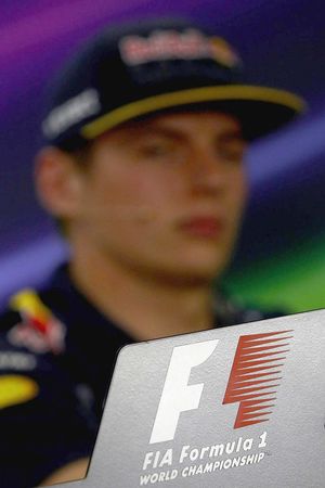 Max Verstappen, Red Bull Racing during the press conference