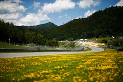 A scenic view of the Red Bull Ring track
