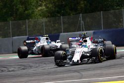 Felipe Massa, Williams FW40, Carlos Sainz Jr., Scuderia Toro Rosso STR12 and Lance Stroll, Williams 