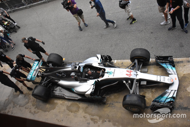 Detail Mercedes AMG F1 W08