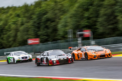 #1 Audi Sport Team WRT Audi R8 LMS: Antonio Garcia, Nico Müller, René Rast, #27 Orange 1 Team Lazarus Lamborghini Huracan GT3: Nicolas Pohler, Fabrizio Crestani, Luca Filippi