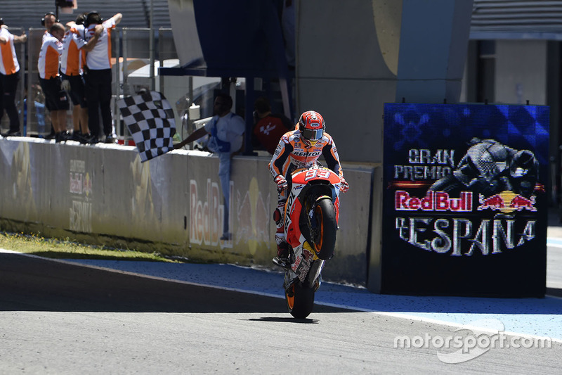 Second place Marc Marquez, Repsol Honda Team