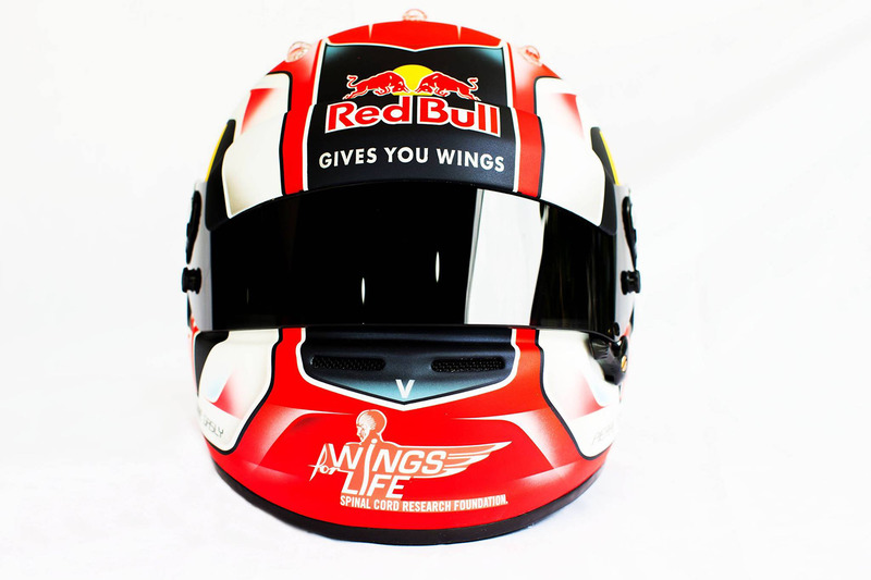 Helmet of Pierre Gasly, Scuderia Toro Rosso