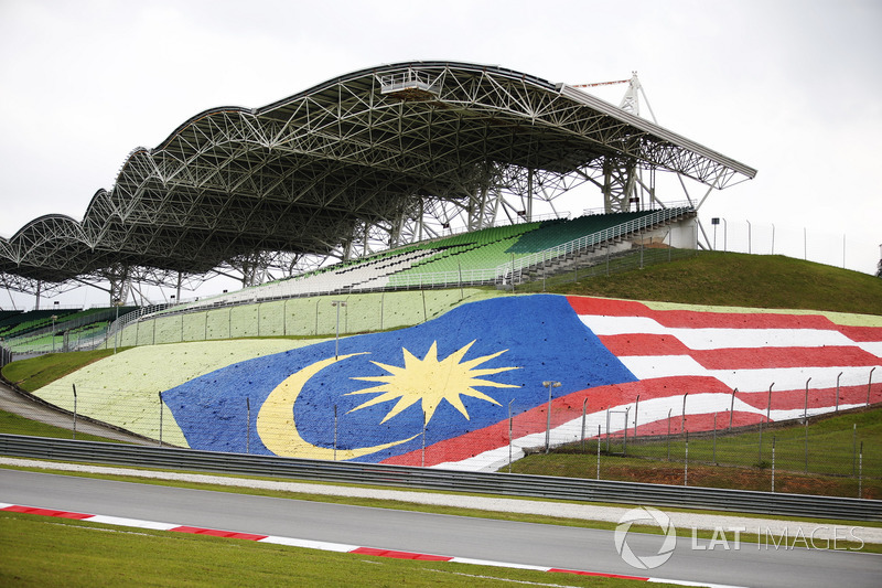 The Malaysian flag