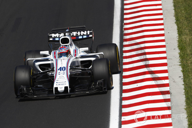 2017 год. Пол ди Реста. 1 гонка в Williams