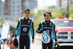 Sébastien Buemi, Renault e.Dams, et Nicolas Prost, Renault e.Dams