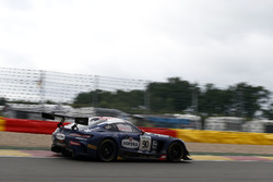 #90 Akka ASP Mercedes-AMG GT3: Michael Meadows, Raffaele Marciello, Edoardo Mortara