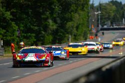 #51 AF Corse Ferrari 488 GTE: James Calado, Alessandro Pier Guidi, Michele Rugolo