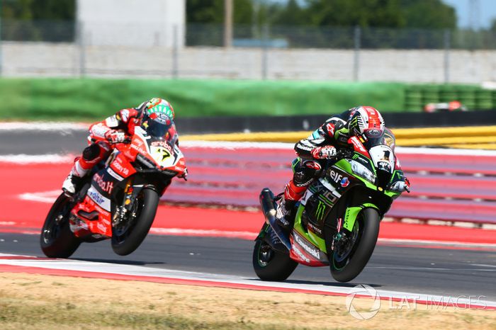 Jonathan Rea, Kawasaki Racing, Chaz Davies, Ducati Team