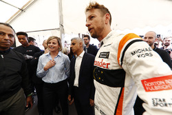 Sadiq Khan, Bürgermeister von London; Jenson Button, McLaren