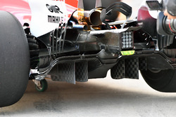 Ferrari SF70H, dettaglio del diffusore posteriore