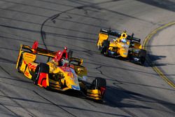 Ryan Hunter-Reay, Andretti Autosport Honda, Graham Rahal, Rahal Letterman Lanigan Racing Honda